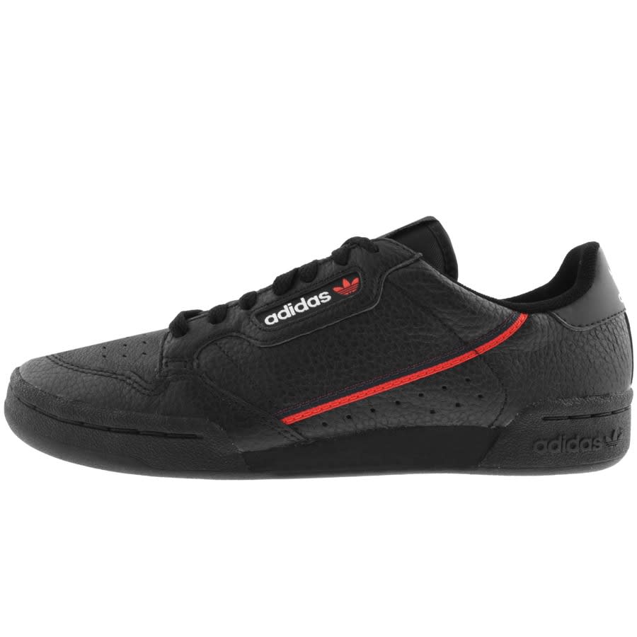 Alternative Image for ProductAdidas Originals Continental 80 Trainers Black1